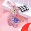 4pcs/Set Animal Resin Women Bag Keychain Jewelry