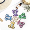 5pcs Bear Keychain Ornaments