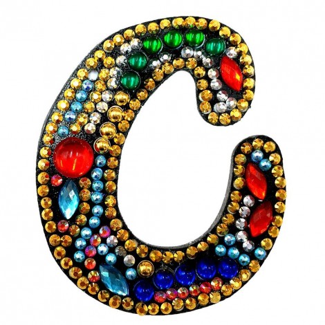 Key Chain Letters Women Bag Keyring Pendant