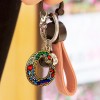Key Chain Letters Women Bag Keyring Pendant