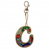 Key Chain Letters Women Bag Keyring Pendant