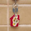 5pcs Paintng Musical Notes Key Chains