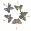 5pcs Butterfly Keychain