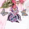 4pcs Butterfly Special Key Chain Key Ring