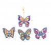 4pcs Butterfly Special Key Chain Key Ring