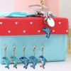 5pcs Dolphin Shape Key Chains Special Shape