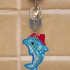 5pcs Dolphin Shape Key Chains Special Shape