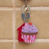 4pcs Cupcake Keychains