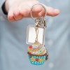 4pcs Cupcake Keychains