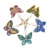 5pcs Butterfly Keychain