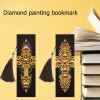 2x Leather Bookmarks Tassel