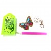 6pcs Butterfly Keychain