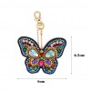 6pcs Butterfly Keychain