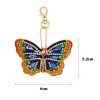 6pcs Butterfly Keychain