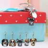 5pcs Dog Shape Key Chain Special Shape