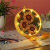 DIY LED Lamp - Sunflowe