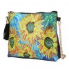 Sunflower Leather Chain Shoulder Bags