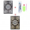 Mandala 50 Pages A5 Notebook Diary Book