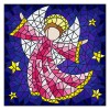 Angel Cupid - 11CT Stamped Cross Stitch - 48x48cm