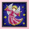 Angel Cupid - 11CT Stamped Cross Stitch - 48x48cm