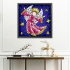 Angel Cupid - 11CT Stamped Cross Stitch - 48x48cm