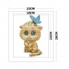 Cat - 14CT Counted Cross Stitch - 22x26cm