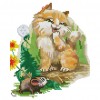 Cat - 14CT Counted Cross Stitch - 22x26cm