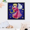 Angel Cupid - 11CT Stamped Cross Stitch - 48x48cm