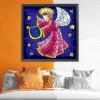 Angel Cupid - 11CT Stamped Cross Stitch - 48x48cm