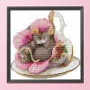 Mouse - 14CT Counted Cross Stitch - 26x26cm