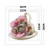 Mouse - 14CT Counted Cross Stitch - 26x26cm