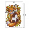 Fox - 11CT Stamped Cross Stitch - 48x65cm