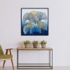 Ginkgo Leaf - 11CT Stamped Cross Stitch - 48x48cm