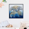 Ginkgo Leaf - 11CT Stamped Cross Stitch - 48x48cm