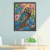 Owl - 11CT Stamped Cross Stitch - 40x50cm
