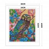 Owl - 11CT Stamped Cross Stitch - 40x50cm