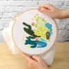 Cactus Art - Cross Stitch - 30x30cm