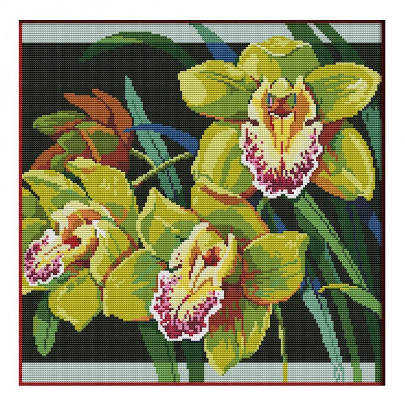 Orchid - 14CT Stampe...