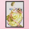 Queen Of Spring - 11CT Stamped Cross Stitch - 50x73cm