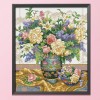 Classical Vase - 11CT Stamped Cross Stitch - 58*65cm