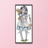 Alice - 14CT Stamped Cross Stitch - 35*17cm