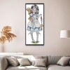 Alice - 14CT Stamped Cross Stitch - 35*17cm