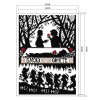 Snow White and the Seven Dwarfs - 14CT Stamped Cross Stitch - 43*32cm