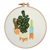 Cute Cactus - Cross Stitch - 30x30cm