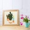 Cute Cactus - Cross Stitch - 30x30cm