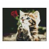waiting for love - 14CT Stamped Cross Stitch - 33*27cm