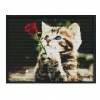 waiting for love - 14CT Stamped Cross Stitch - 33*27cm
