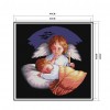 Angel is guarding - 14CT Stamped Cross Stitch - 44*44cm