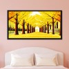 Autumn Scenery - 11CT Stamped Cross Stitch - 70x40cm