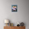 Beauty and Dove - 14CT Stamped Cross Stitch - 52x42cm